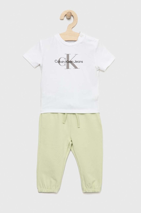 Calvin Klein Jeans komplet niemowlęcy IN0IN00011.PPYX zielony SS23