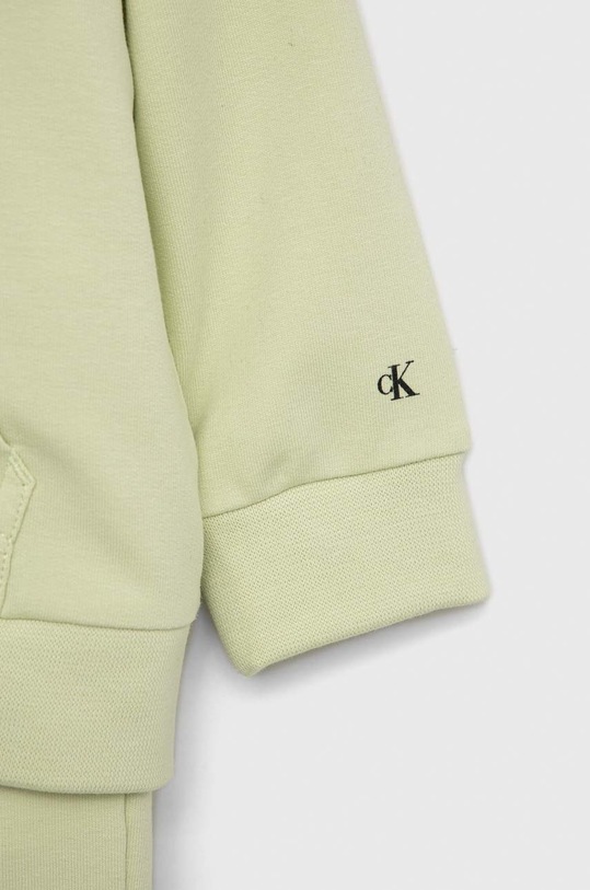 Chłopiec Calvin Klein Jeans dres dziecięcy IN0IN00019.PPYX zielony