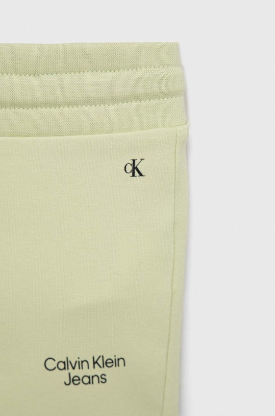 Calvin Klein Jeans dres dziecięcy zielony IN0IN00019.PPYX