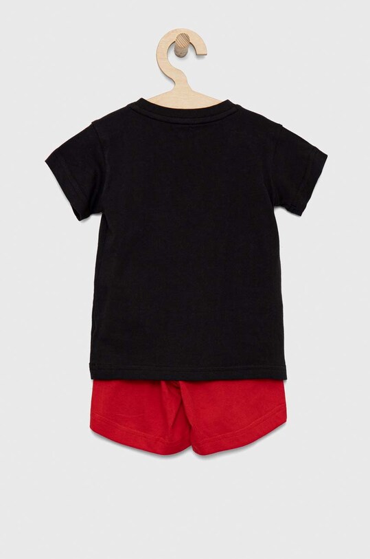 adidas komplet bawełniany dziecięcy I BL CO T HR5885 czerwony SS23