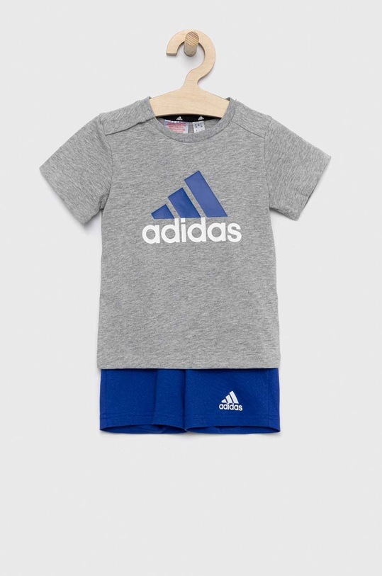 adidas komplet dziecięcy I BL CO T dzianina granatowy HR5887
