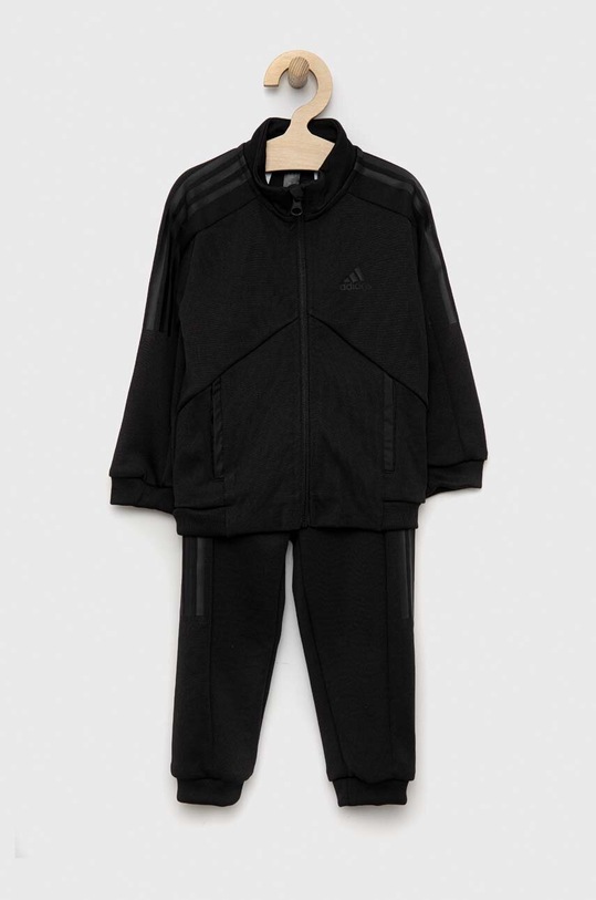 Dětská tepláková souprava adidas pletenina černá IB3798