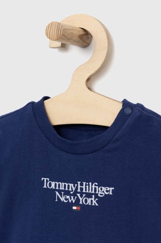 Chłopiec Tommy Hilfiger komplet niemowlęcy KN0KN01555.PPYX granatowy
