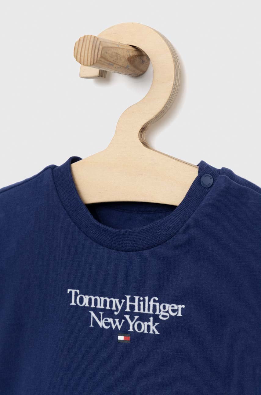 Deklice Komplet za dojenčka Tommy Hilfiger KN0KN01555.PPYX mornarsko modra