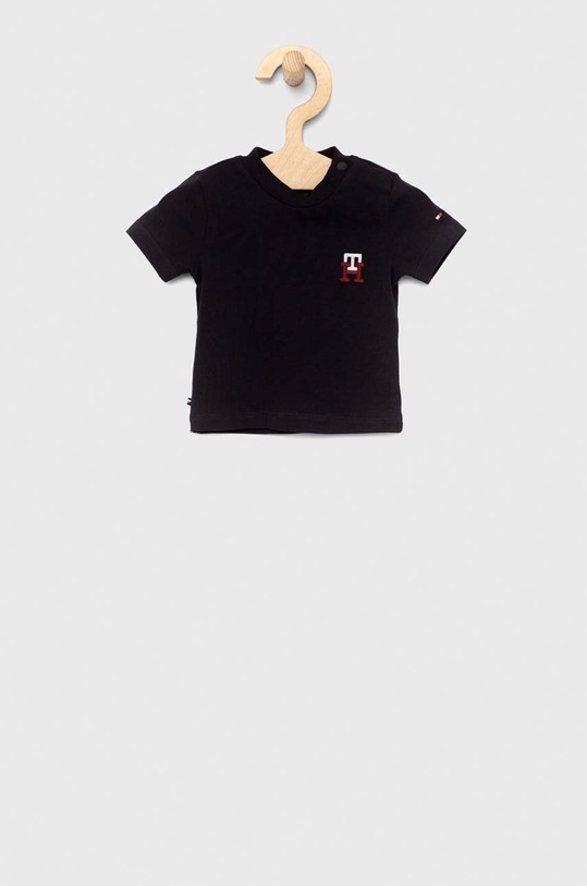 Chłopiec Tommy Hilfiger komplet niemowlęcy KN0KN01549.PPYX granatowy