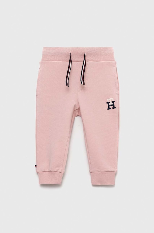 Komplet za dojenčka Tommy Hilfiger roza KN0KN01549.PPYX