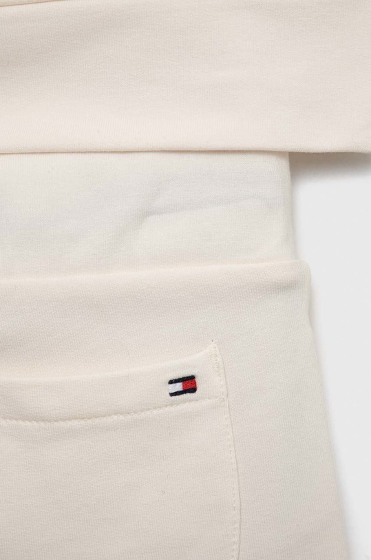 Tommy Hilfiger dres niemowlęcy beżowy KN0KN01557.PPYX