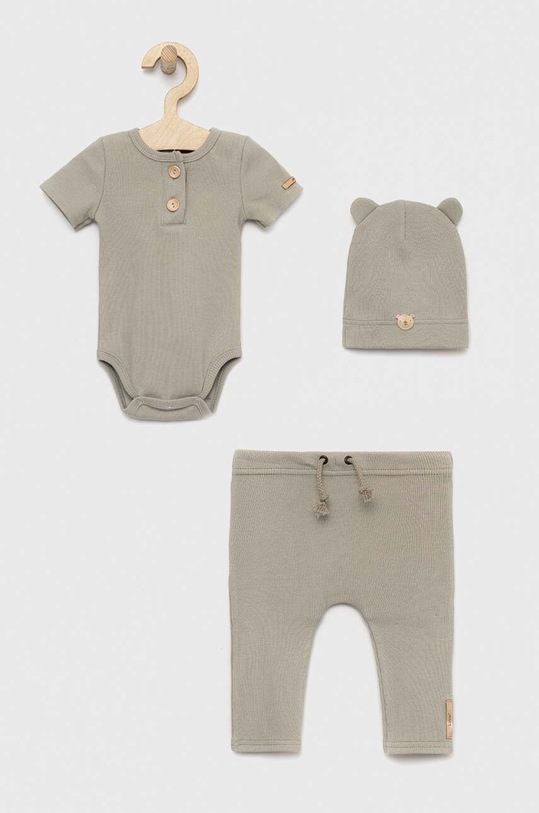 Jamiks compleu bebe Dumbo II tricotaj verde DUMBO.II.Kompl.JLF180.K