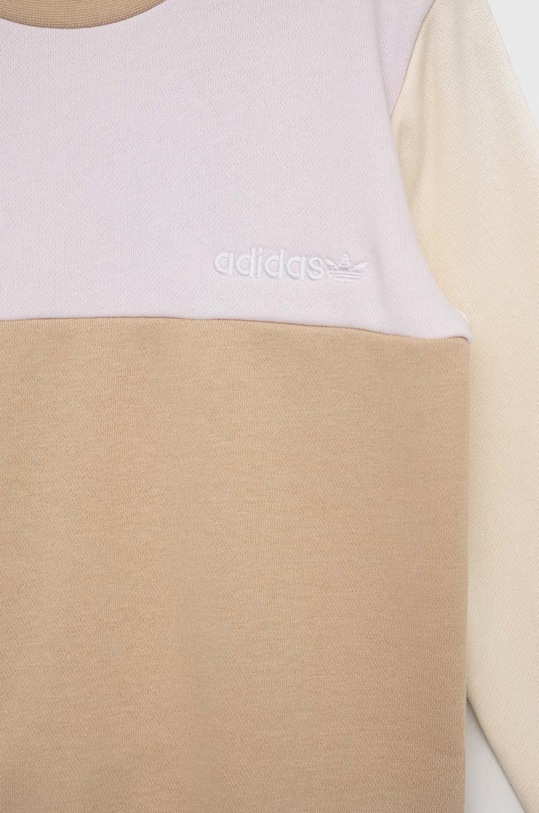 Dětská tepláková souprava adidas Originals HK9820 béžová SS23