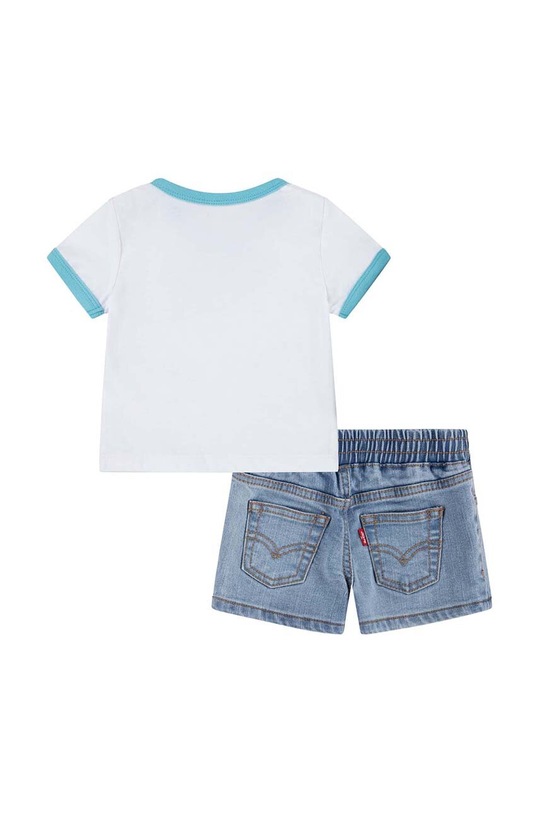 Levi's komplet niemowlęcy 6EH020 biały SS23