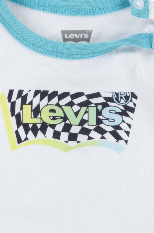 Chłopiec Levi's komplet niemowlęcy 6EH020 biały
