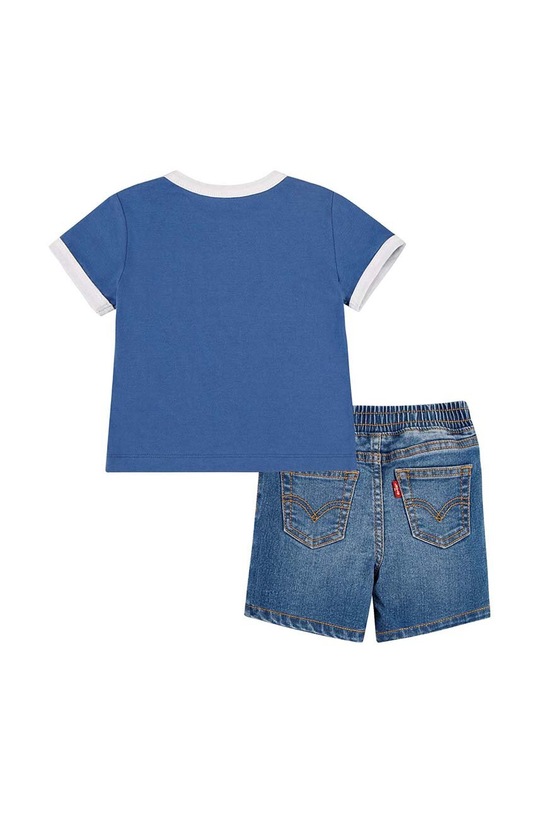 Levi's komplet niemowlęcy 6EH020 granatowy SS23