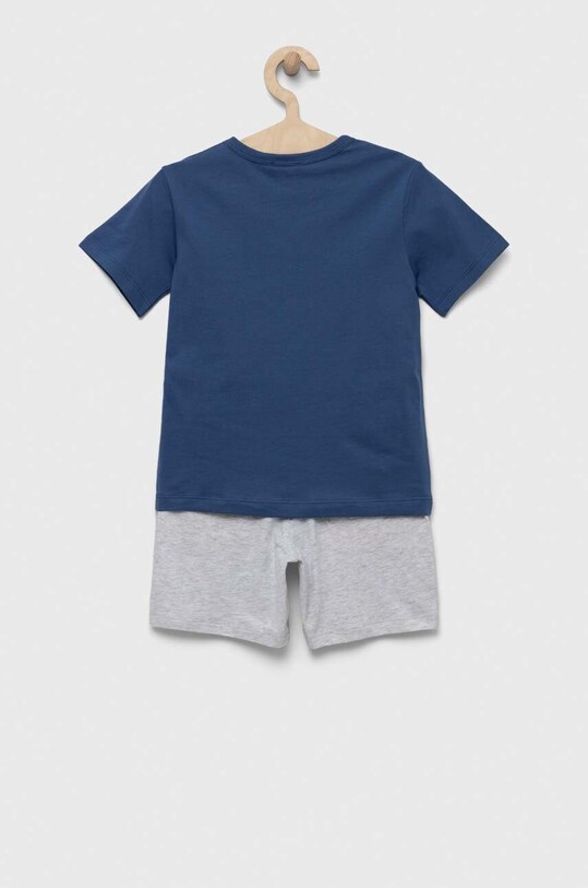 Παιδικό βαμβακερό σετ United Colors of Benetton 3096GK00B.P.SEASONAL σκούρο μπλε SS23