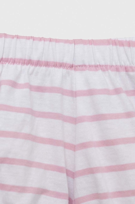 Βρεφικό βαμβακερό σετ United Colors of Benetton ροζ 3I6TA1032.W.SEASONAL