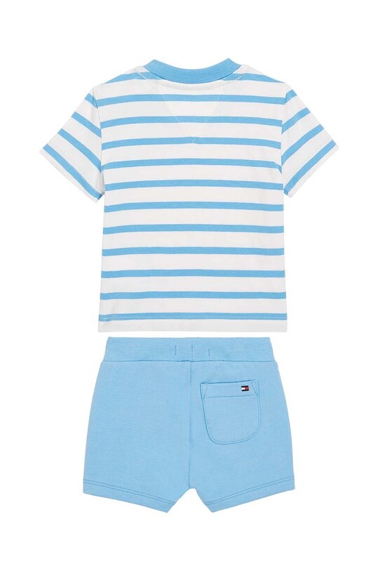 Komplet za bebe Tommy Hilfiger KN0KN01596.PPYX plava SS23