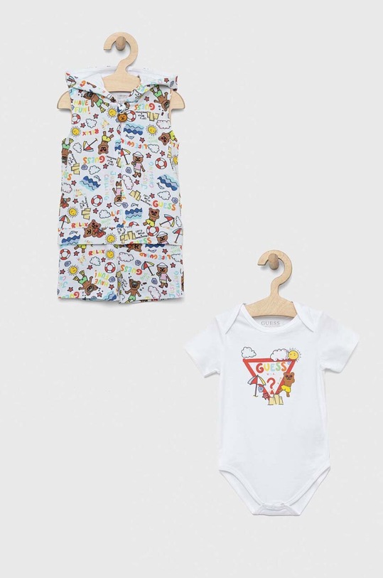 Kojenecká sada Guess s elastanem bílá H3GW05.K6YW1