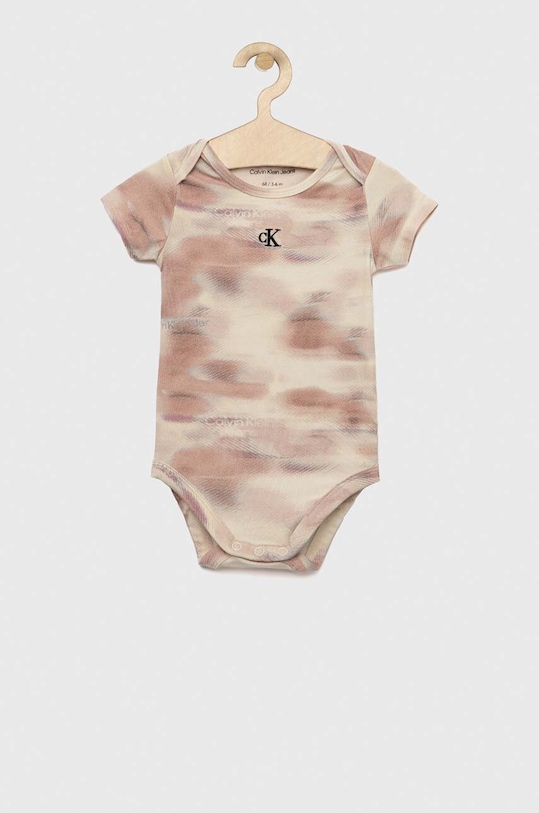 Calvin Klein Jeans komplet niemowlęcy IN0IN00060.PPYX beżowy SS23