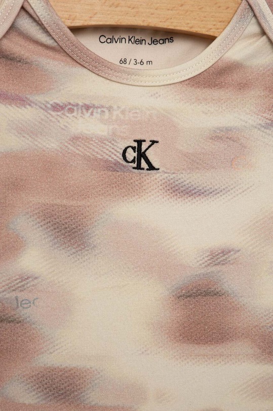 Calvin Klein Jeans komplet niemowlęcy IN0IN00060.PPYX beżowy
