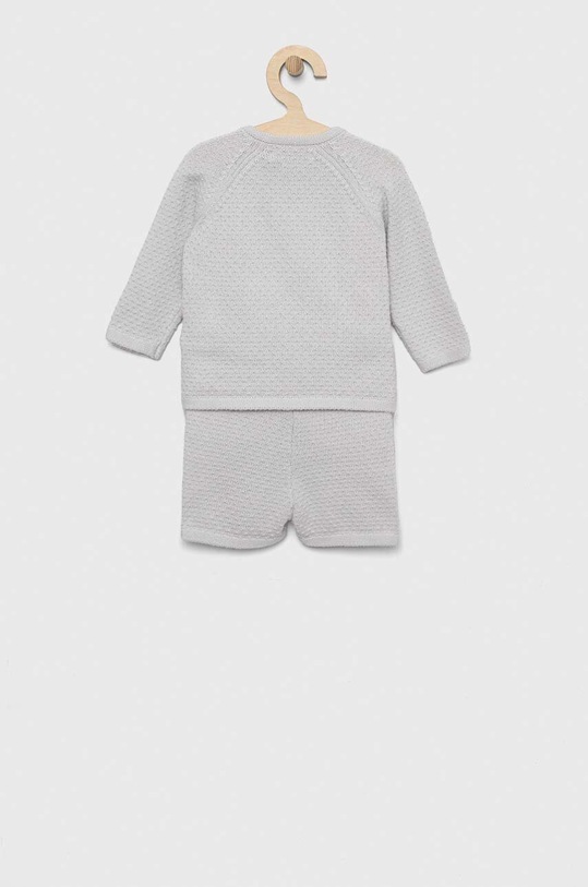 Calvin Klein Jeans komplet bawełniany niemowlęcy IN0IN00102.PPYX szary SS23