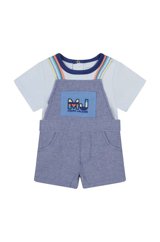 Marc Jacobs komplet bawełniany niemowlęcy nadruk niebieski W98165.60.81
