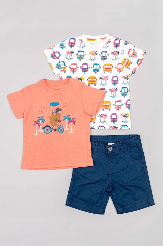 zippy set de bumbac pentru copii bumbac roz ZBBAP0602.23010