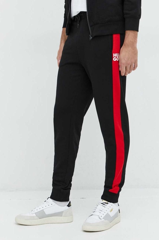 Odzież HUGO dres bawełniany TracksuDapieDoaky_IN 50485042 czarny
