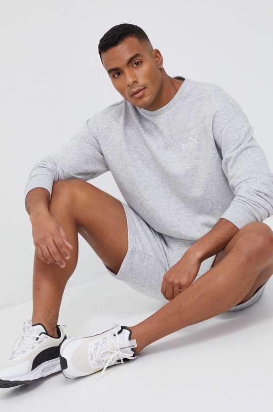 Puma komplet dzianina szary 673308