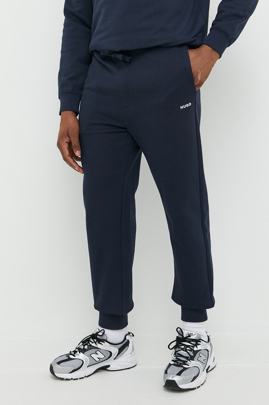 Bavlněná tepláková souprava HUGO 50492581 námořnická modř
