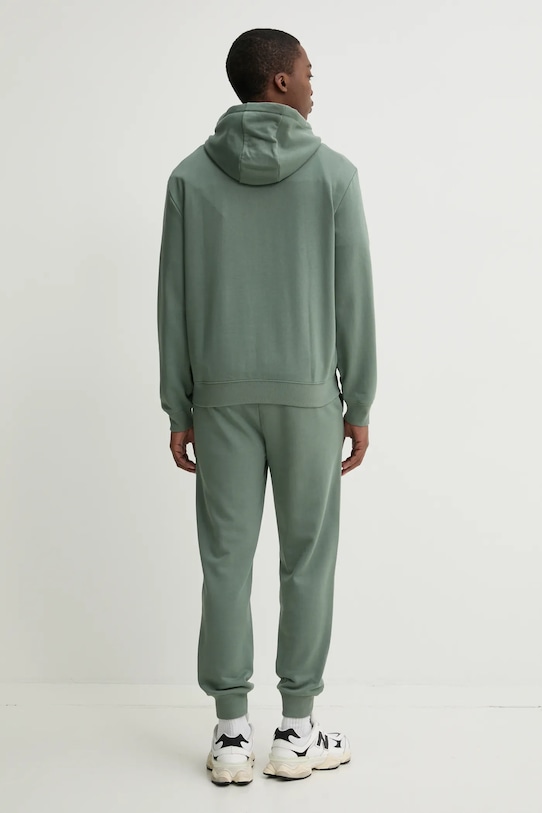 Хлопковый спортивный костюм HUGO 50492581 зелёный NC25