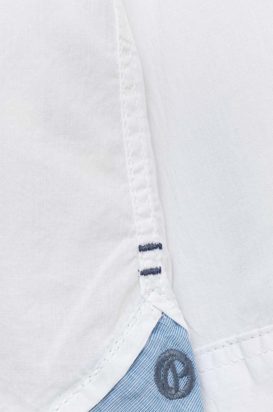 Băieți Pepe Jeans camasa de bumbac pentru copii PB302313 alb