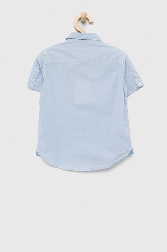 Pepe Jeans camasa de bumbac pentru copii Misterton PB302320 albastru SS23