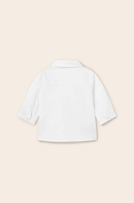 Mayoral Newborn koszula bawełniana niemowlęca 1190.1Q.NEWBORN biały SS23