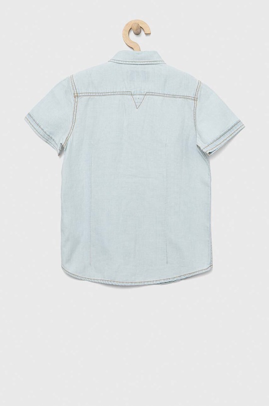 Chłopiec Guess koszula jeansowa dziecięca L3GH06.D4ZF1.PPYX niebieski