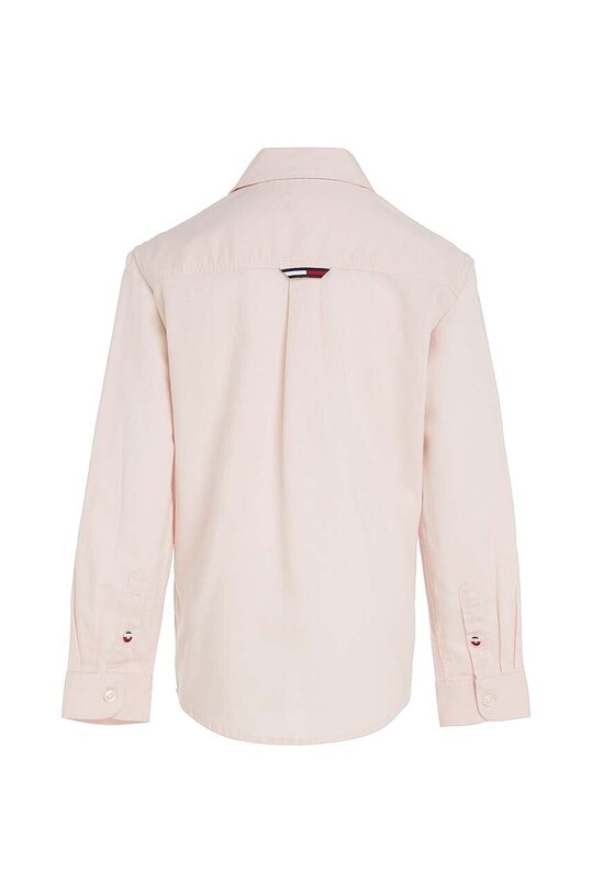 Chłopiec Tommy Hilfiger koszula dziecięca KB0KB08142.PPYX różowy
