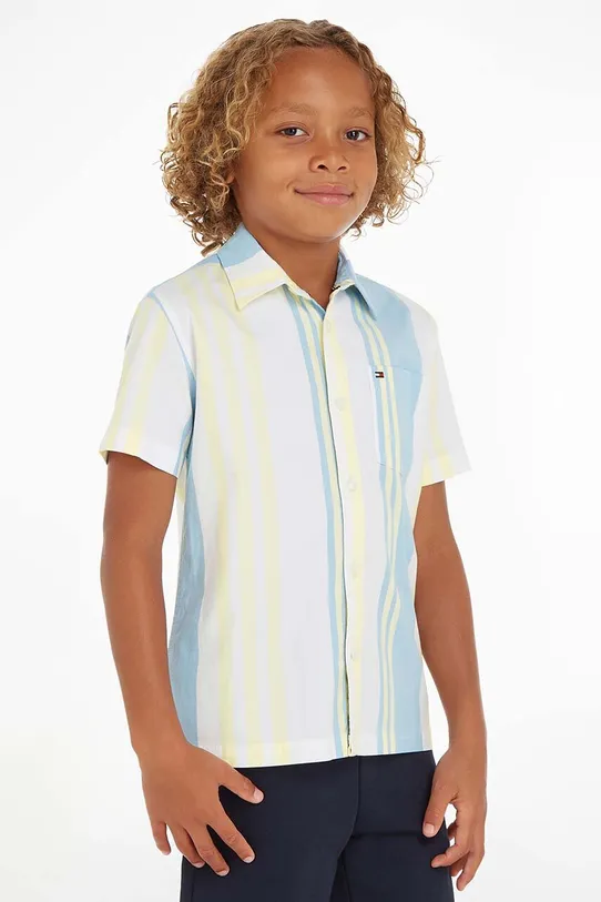 Tommy Hilfiger maglia bambino/a tessuto elasticizzato multicolore KB0KB08230.PPYX
