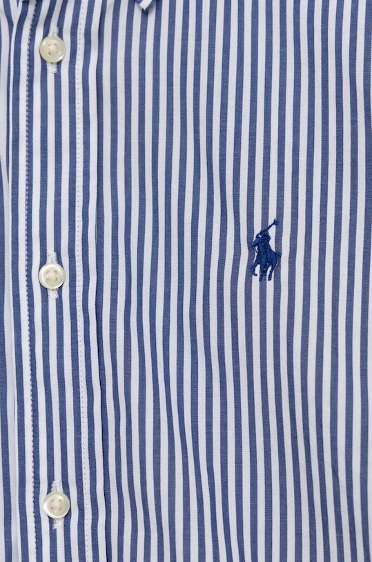 Хлопчик Дитяча бавовняна сорочка Polo Ralph Lauren 322862260002 темно-синій
