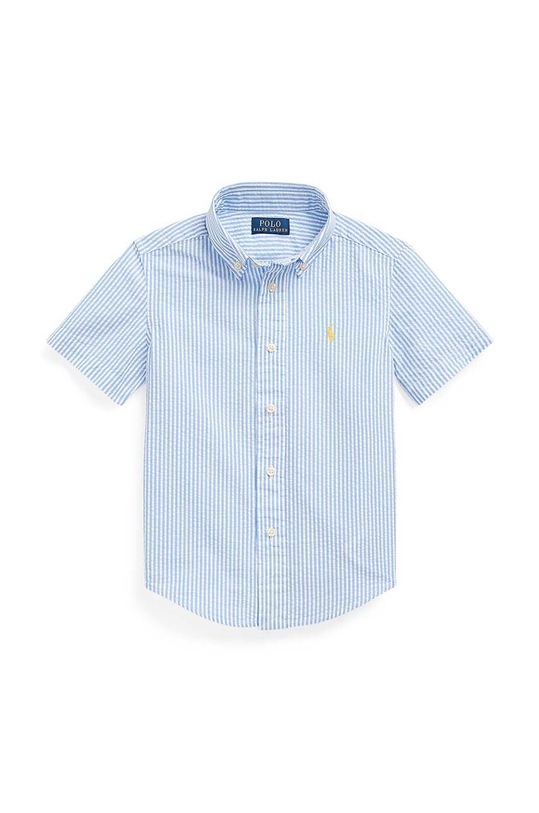 Polo Ralph Lauren koszula bawełniana dziecięca 322865274005 granatowy SS24
