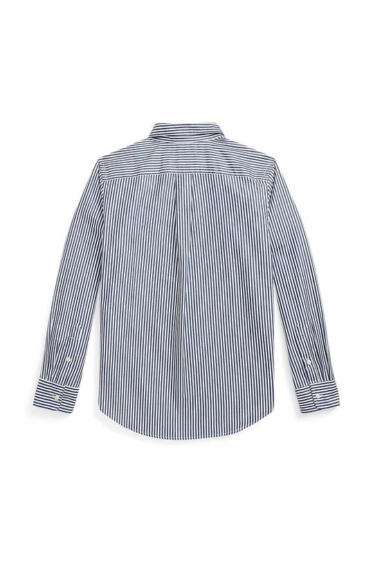 Хлопчик Дитяча бавовняна сорочка Polo Ralph Lauren 323862260002 темно-синій