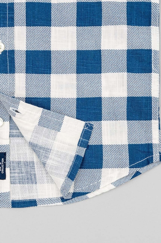 zippy koszula bawełniana dziecięca granatowy ZKBAP0302.23018