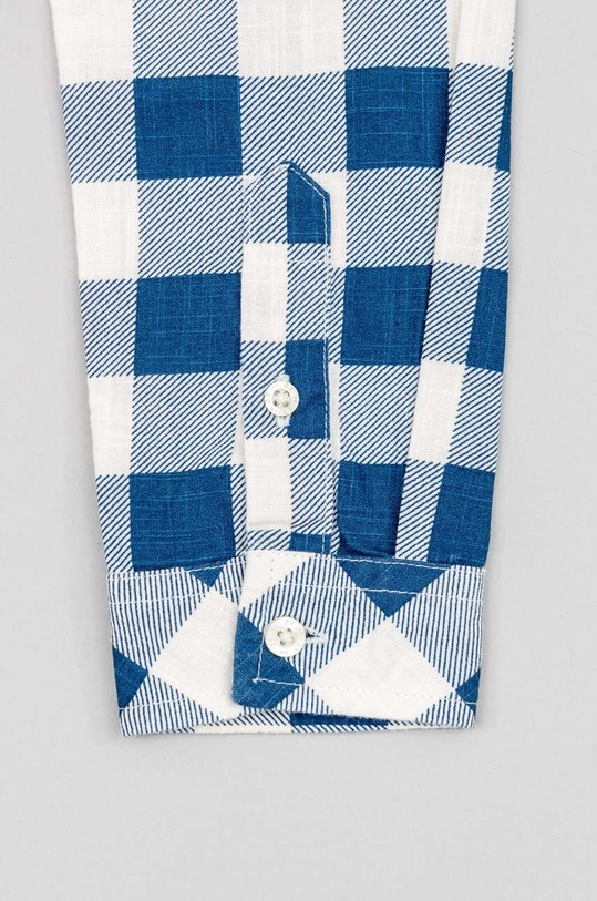 zippy koszula bawełniana dziecięca ZKBAP0302.23018 granatowy