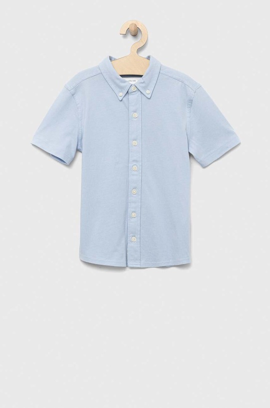 Bavlnená košeľa Abercrombie & Fitch bavlna modrá KI225.3055