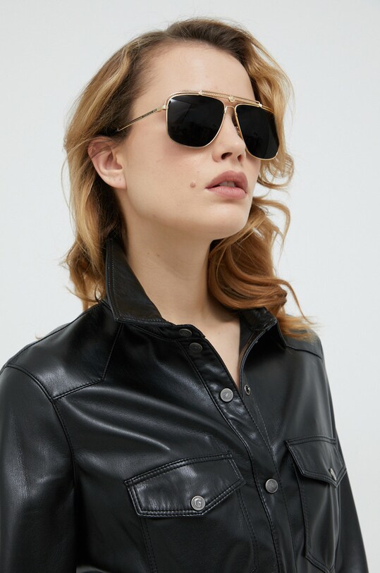 Πουκάμισο Guess μαύρο W3RH10.WF8Q0