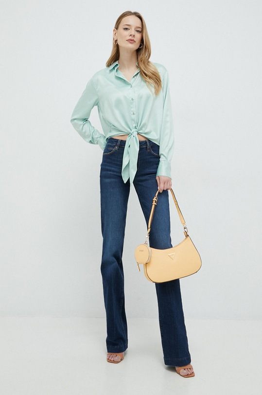 Guess camasa W3RH04.WF520 verde SS23