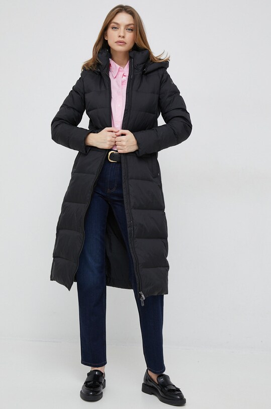 Pamučna košulja Tommy Hilfiger WW0WW37127.PPYX roza SS23