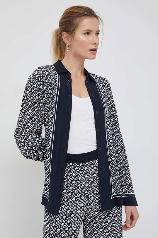 Tommy Hilfiger koszula klasyczny granatowy WW0WW38281.PPYX