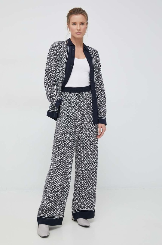 Tommy Hilfiger koszula WW0WW38281.PPYX granatowy SS23