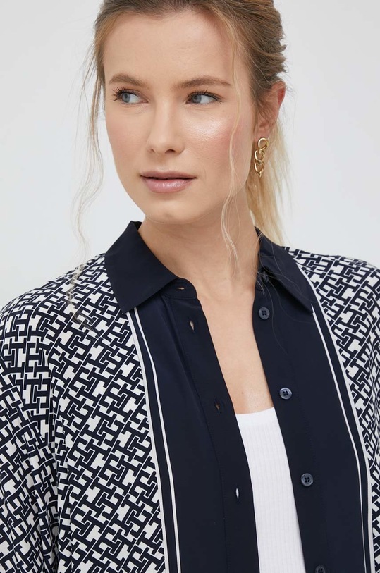 Tommy Hilfiger koszula granatowy WW0WW38281.PPYX