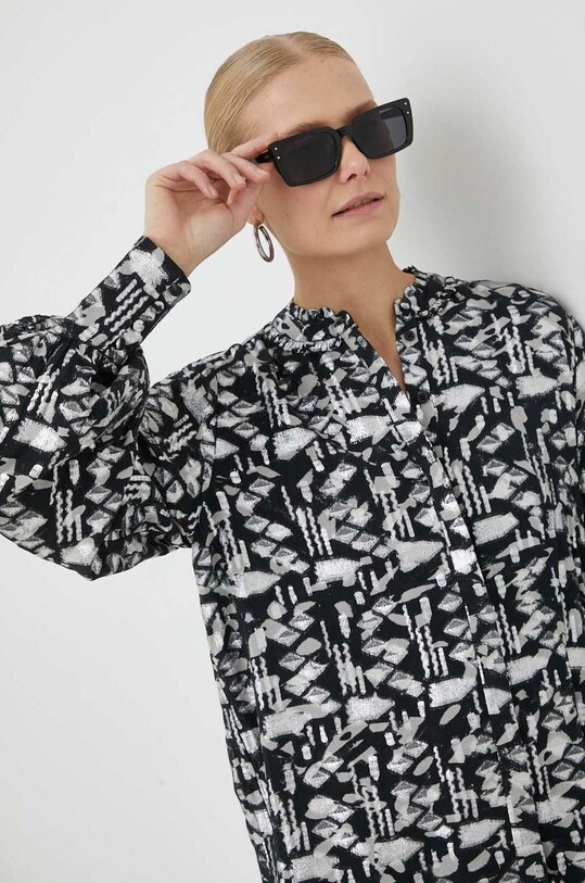 Рубашка Bruuns Bazaar Geranium Ava чёрный BBW3128