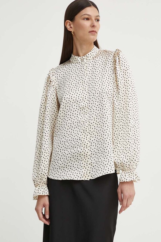 Рубашка Bruuns Bazaar Acacia Fria узор бежевый BBW3195