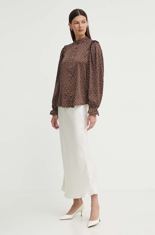 Рубашка Bruuns Bazaar Acacia Fria BBW3195 коричневый SS24